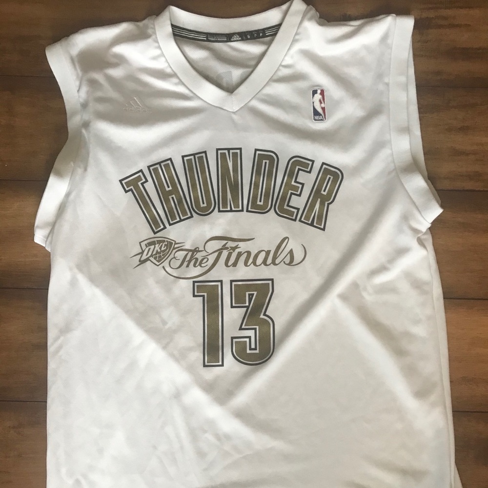 NBA James harden okc finals jersey